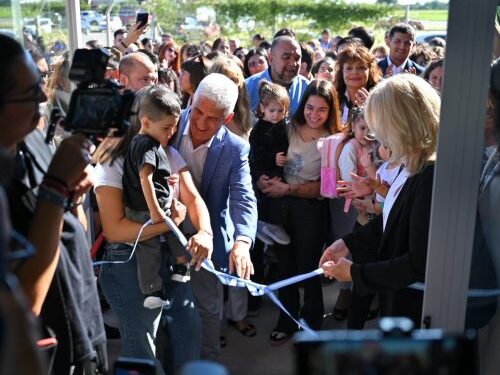 En el corazón de La Ribera, Poggi inauguró el CDI ‘Burbujas Mágicas’