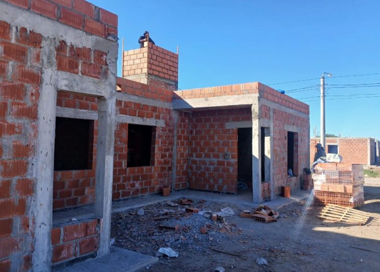 Las nuevas viviendas de Villa Mercedes ya están en marcha