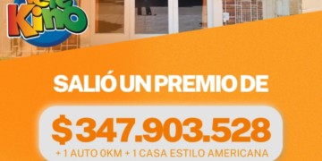 Un jugador jugó al Telekino y se alzó con un premio de $347.903.528 más un auto 0km y una casa estilo americana.