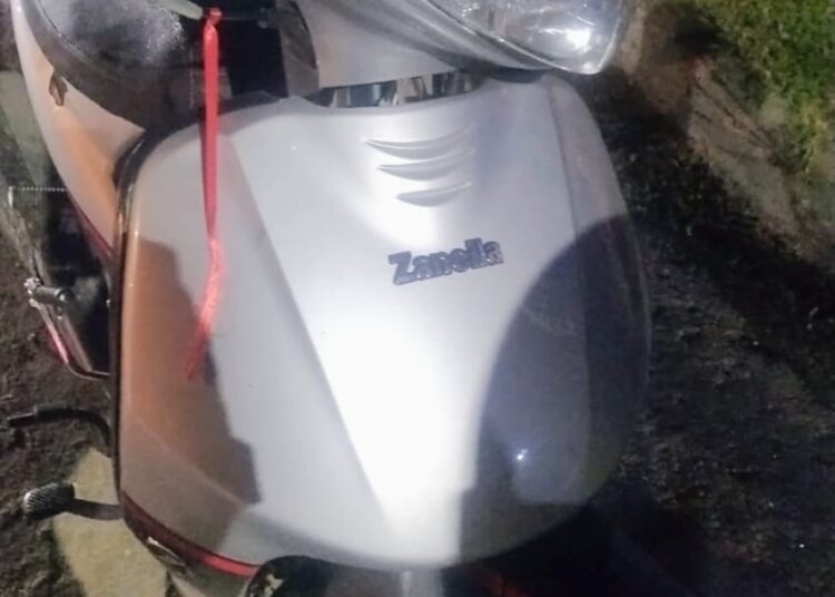 Tras una persecución, secuestraron una motocicleta por falta de documentación