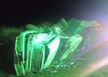 Un camión volcó en la Autopista de las Serranías Puntanas; no hubo personas heridas