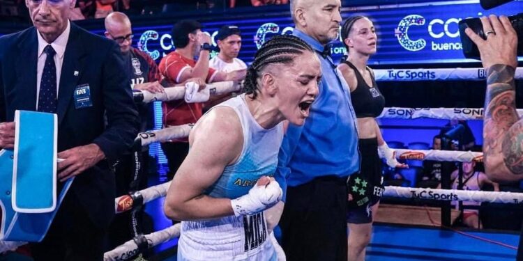 La ‘Princesita’ Luján irá por el título Sudamericano en el Palacio de los Deportes de Villa Mercedes