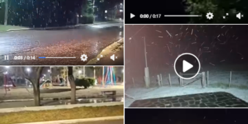 Nieve en distintos puntos de la provincia!