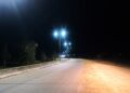 Renovaron luminarias en la Autopista 55 Sur y mejoraron la iluminación del acceso a Villa Mercedes