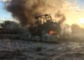 Bomberos del Cuartel El Fortin intervinieron en dos incendios vehiculares en 48 horas