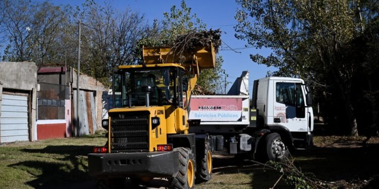 Operativo municipal en el barrio Kilómetro 4