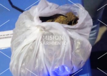 Misión Sarmiento – Villa Mercedes: la Policía incautó marihuana durante un control preventivo