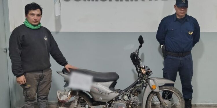 La Policía recuperó una motocicleta que había sido sustraída