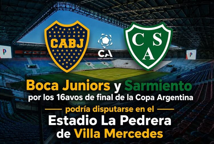 ¿BOCA y Sarmiento podrían jugar en La Pedrera por la Copa Argentina🔥