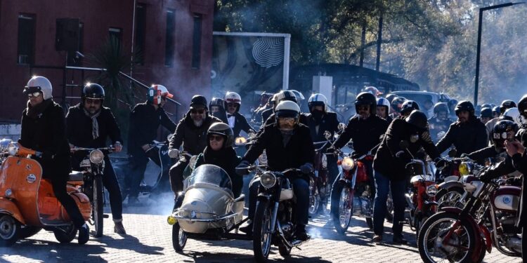 Las motos clásicas coparon Villa Mercedes en una nueva edición del Distinguished Gentleman’s Ride