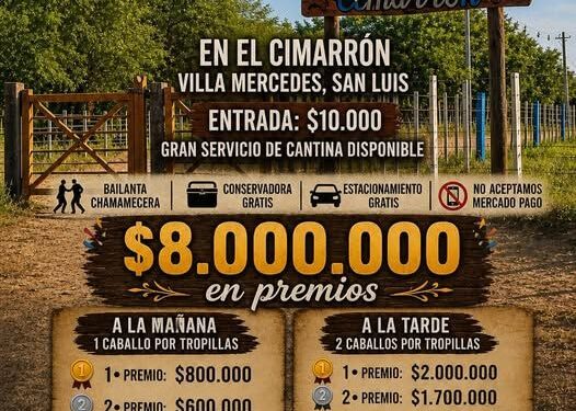 Villa Mercedes vivirá el Gran Encuentro de Tropillas en el marco de los festejos patrios