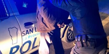 Demoraron a dos hombres y recuperaron un celular robado en Villa Mercedes