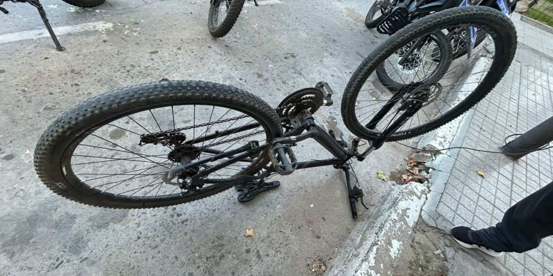 Secuestraron una bicicleta con la numeración adulterada