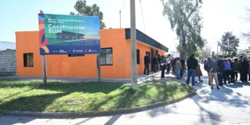 Quedó inaugurado el nuevo salón de usos múltiples del barrio Campaña del Desierto