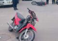 Dos personas resultaron heridas tras un choque entre dos motocicletas