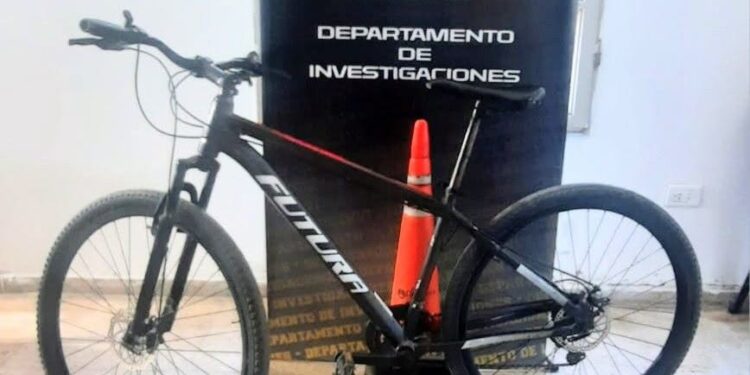 Recuperaron una bicicleta que había sido sustraída en la vía pública