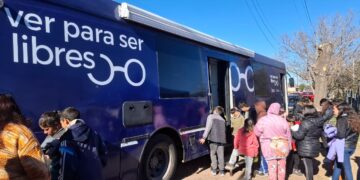 Continúa en San Luis y Villa Mercedes la atención de los colectivos oftalmológicos