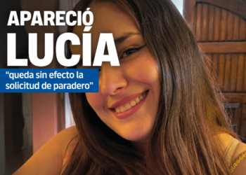 Apareció Lucía