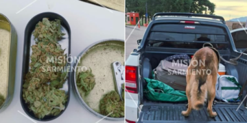 La Cumbre: un can de la Policía detectó droga que era transportada en una camioneta