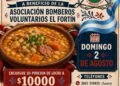 El Cuartel de Bomberos Voluntarios El Fortin realiza una venta de locro para recaudar fondos para la institución