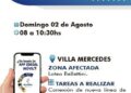 Corte programado del servicio eléctrico este domingo