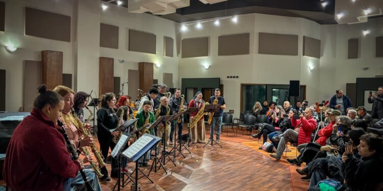 La Casa de la Música fue sede del 2° Encuentro de Saxofonistas con Perspectiva de Género