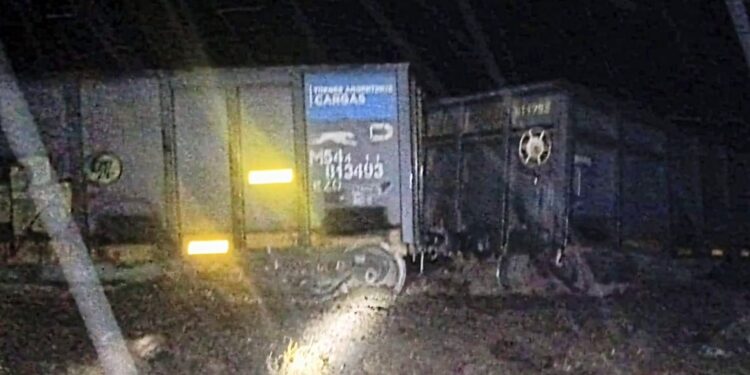 Nueva Escocia: descarrilaron vagones de un tren cargado con carbón; no hubo personas heridas