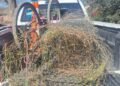 Se llevaban un alambrado perimetral de un domicilio. Fueron demorados