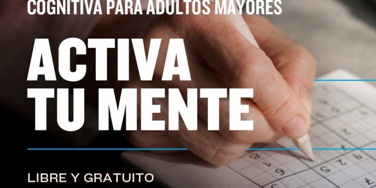 Abren inscripciones para un taller gratuito de estimulación cognitiva destinado a adultos mayores