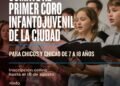 Abrieron inscripciones para el primer Coro Infantojuvenil de Villa Mercedes