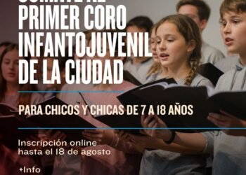 Abrieron inscripciones para el primer Coro Infantojuvenil de Villa Mercedes