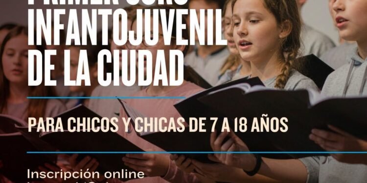Abrieron inscripciones para el primer Coro Infantojuvenil de Villa Mercedes