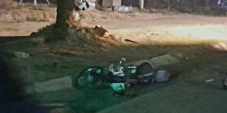 Falleció un motociclista tra un siniestro vial en ruta 2 B