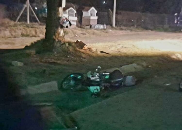 Falleció un motociclista tra un siniestro vial en ruta 2 B