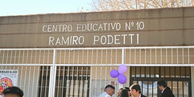 Construirán un polideportivo en la Escuela N°10 ‘Ramiro Podetti’