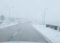 La nieve también sorprendió a Villa Mercedes
