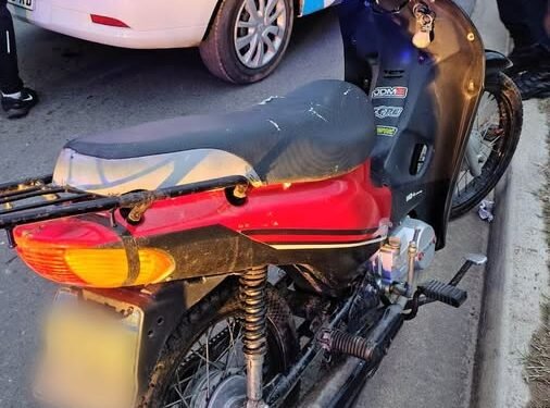 Recuperaron una motocicleta que tenía pedido de secuestro