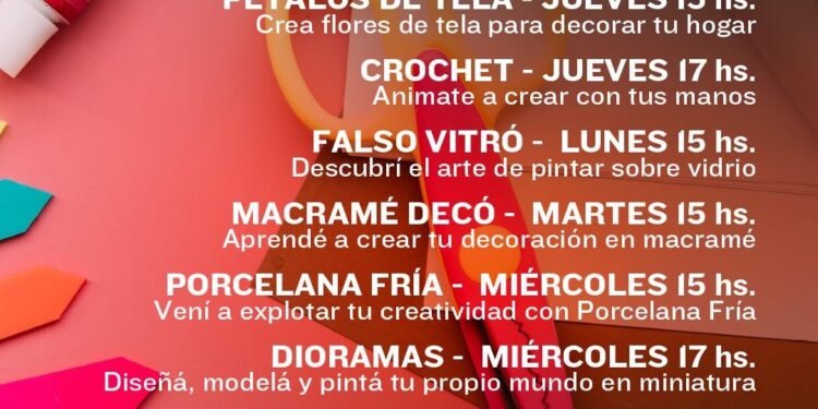 Nuevos talleres artesanales