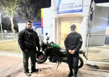 La Policía recuperó la motocicleta que había sido robada en el barrio 9 de Julio y demoró a un joven