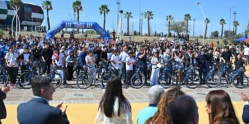 633 chicos recibieron sus TuBi en Villa Mercedes