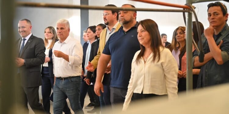 El Gobernador recorrió el avance de obra del Campus Universitario de la UNViMe