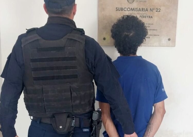 Demoraron a un sujeto que causó disturbios y amenazó a ciudadanos