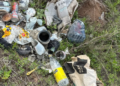 Crece la acumulación de basura a la vera de la Ruta 33