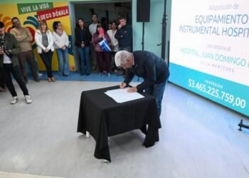 Destinan $3.465 millones para equipar el Hospital ‘Juan Domingo Perón’