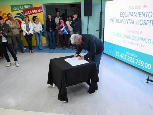 Destinan $3.465 millones para equipar el Hospital ‘Juan Domingo Perón’