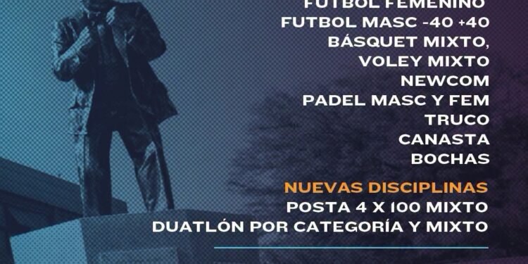 Comienzan las Olimpiadas Municipales 2026