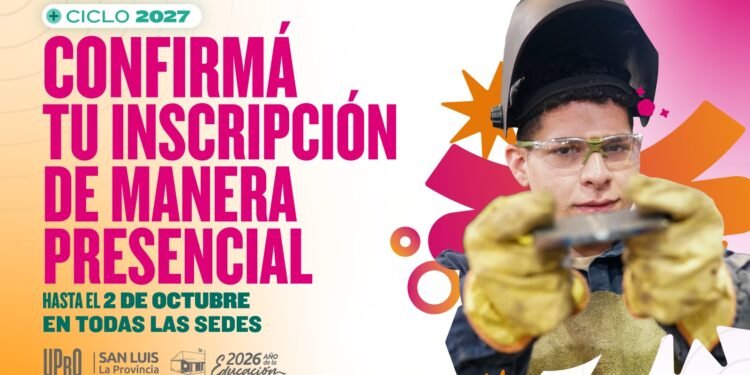 Para ingresar a la UPrO es obligatorio confirmar los datos presencialmente en la sede elegida
