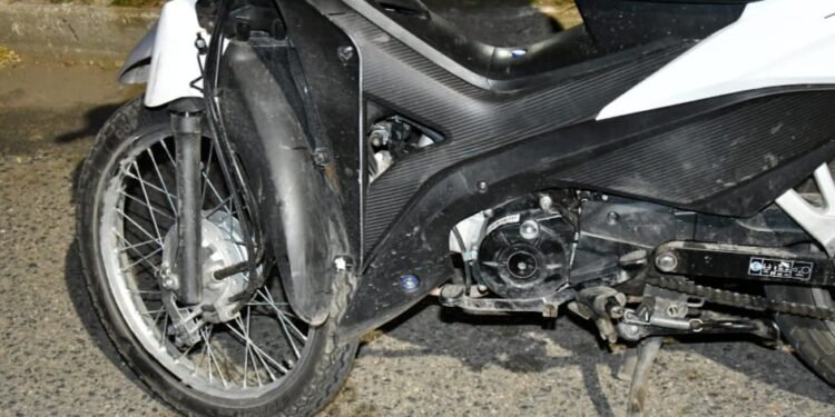 Un joven resultó lesionado tras un accidente de tránsito