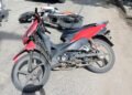 Dos jóvenes resultaron lesionados tras un choque entre dos motocicletas