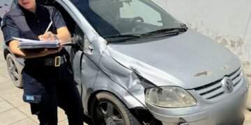 Secuestraron un automóvil involucrado en un accidente de tránsito por el que dos personas resultaron heridas